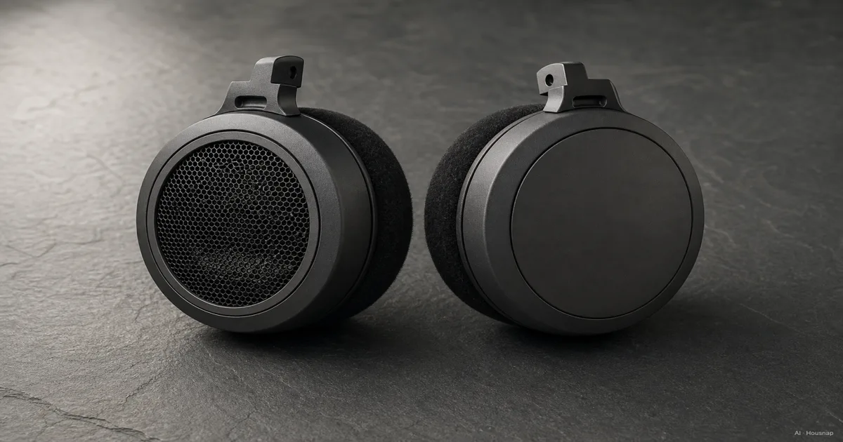 Open-Back vs Closed-Back Headphones, Which to Buy First — AI illustration
