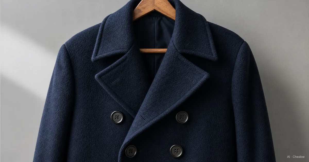 Peacoat First Buy — Wool vs. Blend, How It Should Fit, and What to Look For