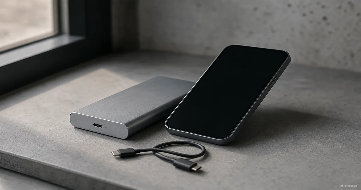 MagSafe vs Cable Power Bank for Your First Buy, Which One Fits Your Phone — AI illustration