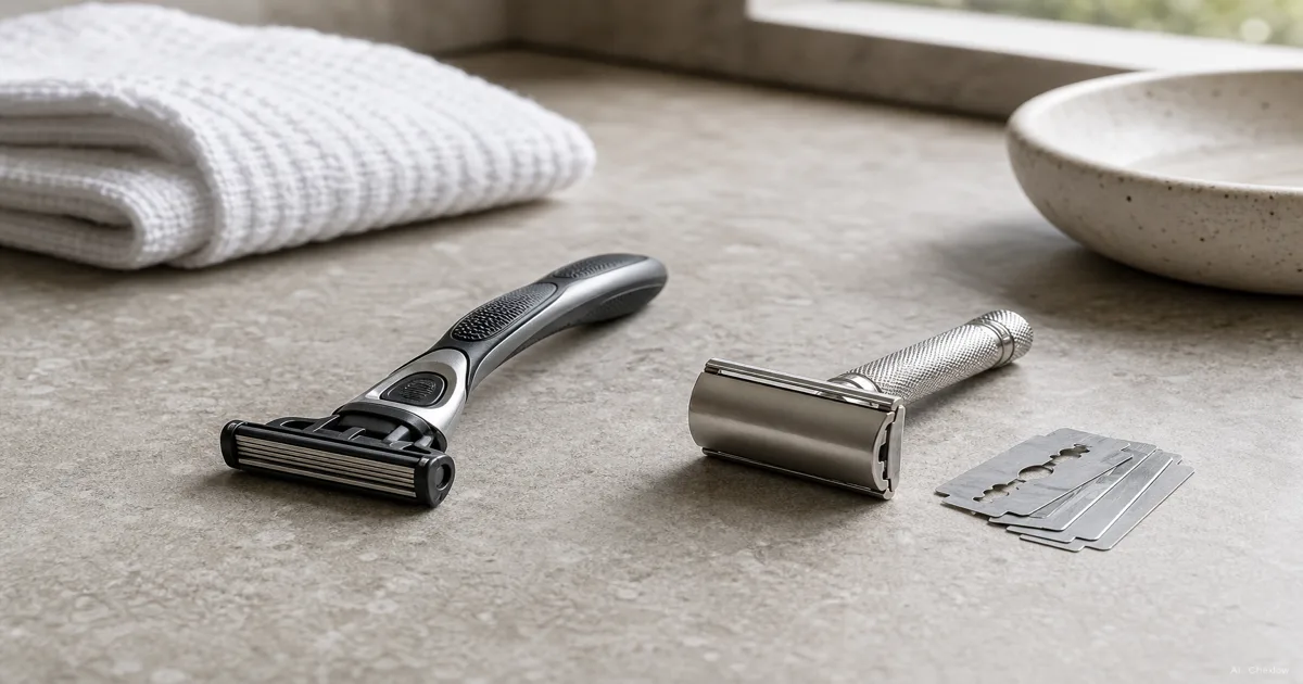 Cartridge Razor vs Safety Razor, Which One Should Your Next Shave Actually Be