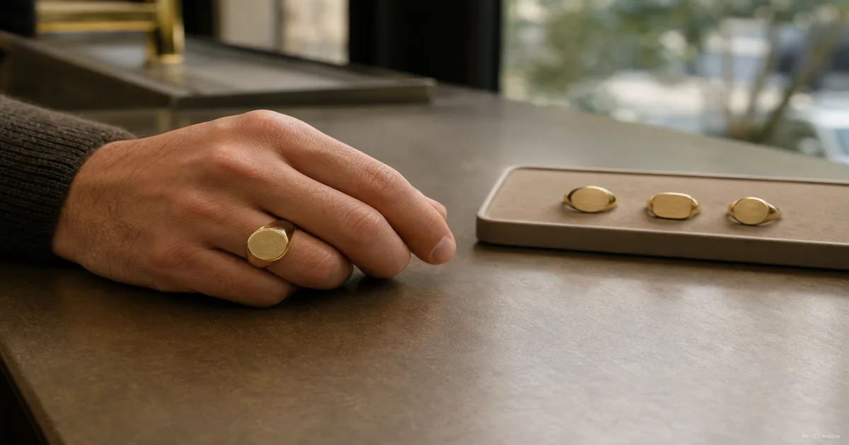 Your First Signet Ring, How to Choose Shape, Metal, and Engraving