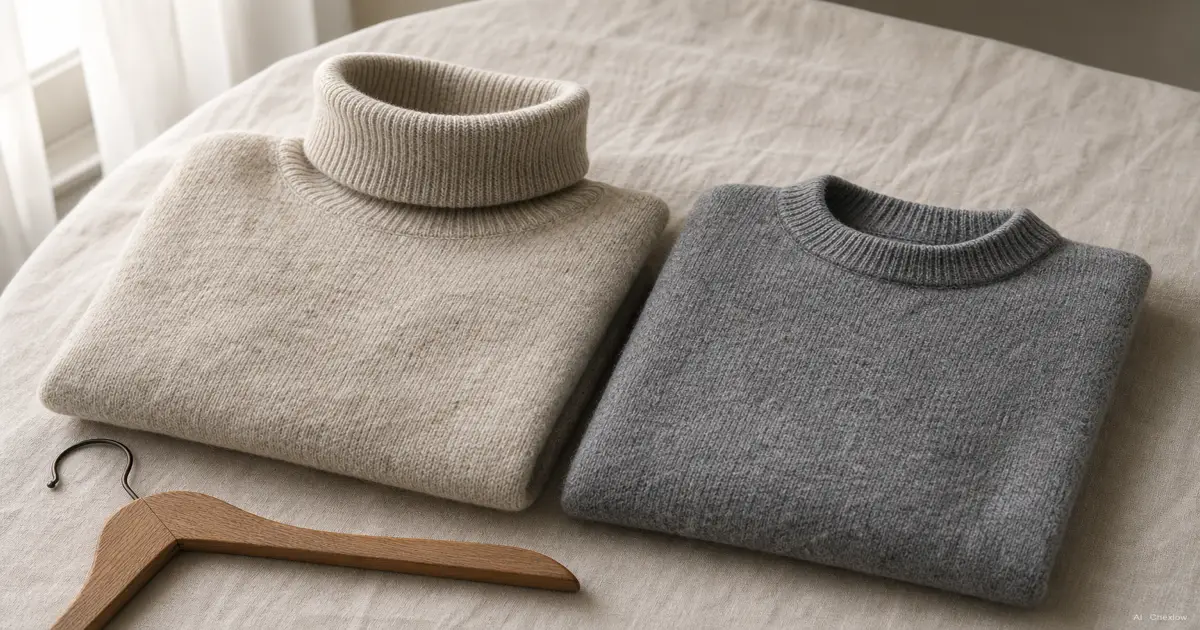 Turtleneck vs Mock Neck, Which Collar to Buy First
