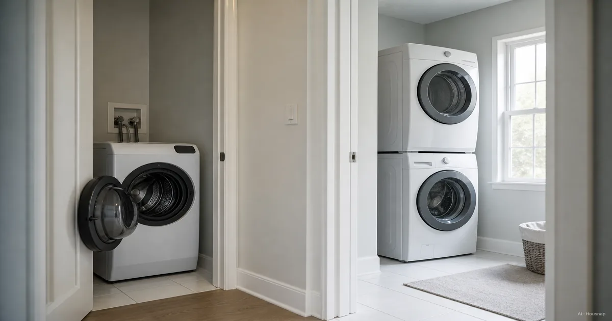 Washer-Dryer Combo vs Separate Machines, Which to Buy First — AI illustration