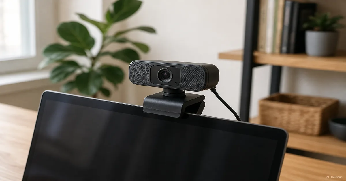 1080p or 4K Webcam, What Your First One Should Actually Be — AI illustration